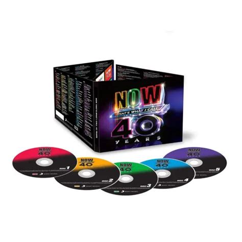 various artists now that s what i call 40 years [cd] £11 98 picclick uk