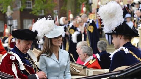 Order Of The Garter Ceremony Held At Windsor Castle Bbc News
