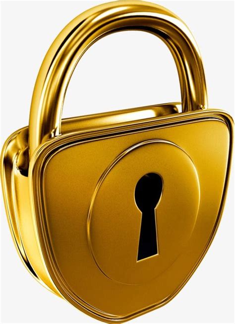 Lock Clipart Hd PNG Lock Lock Clipart Golden Locks PNG Image For