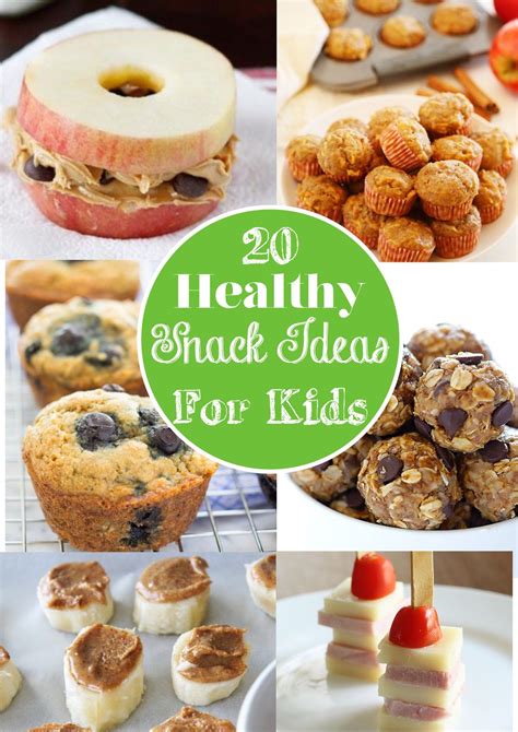 20 Healthy Snack Ideas For Kids Kids Snack Food Healthy Snacks Easy