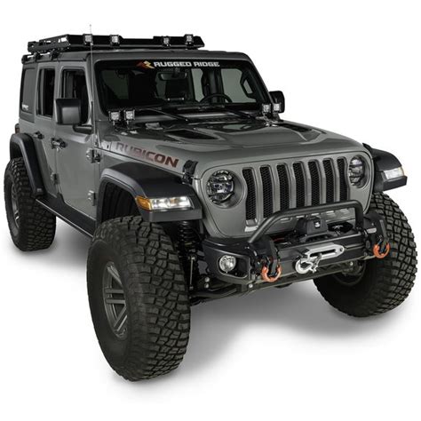 Rugged Ridge Arcus Bumper For 18 23 Jeep Wrangler Jl And Gladiator Jt
