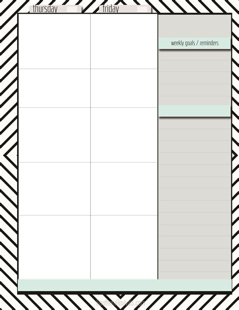 Getting Organized For Back To School Free Student Planner Printable