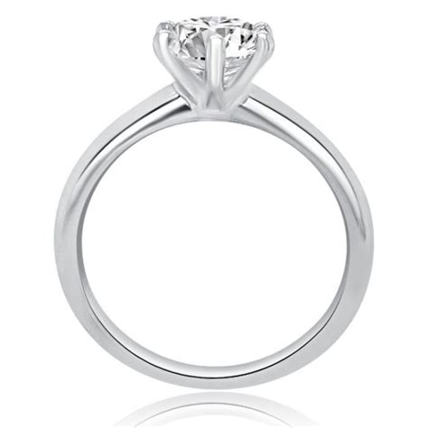 Lab Grown Diamond Engagement Ring 1ct Dvs1 Solitaire