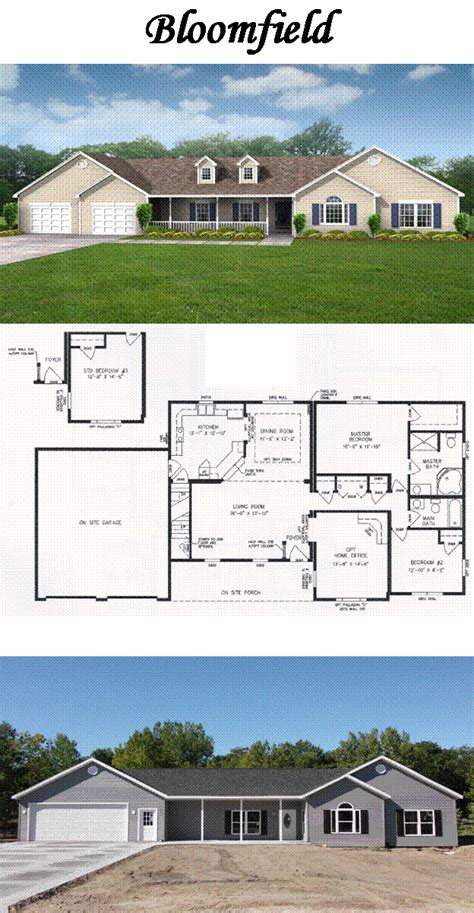 Recently Completed Home The Bloomfield This Ranch Is A Popular Plan