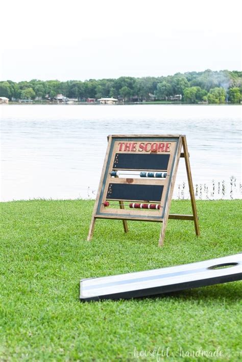 Outdoor Scoreboard For Summer Games Houseful Of Handmade