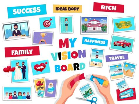 How To Create A Vision Board Law Of Attraction Pointers