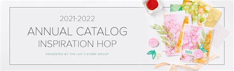 Luv 2 Stamp Groups 2021 2022 Annual Catalog Inspiration Hop Stamp N