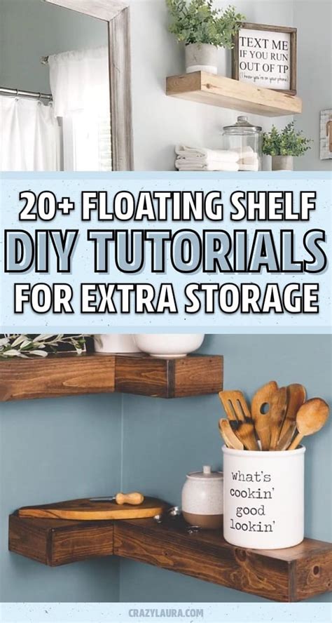 22 Best Diy Floating Shelf Ideas For 2023