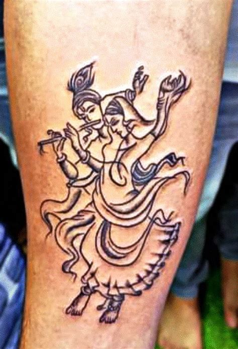 Radha Krishna Tattoo