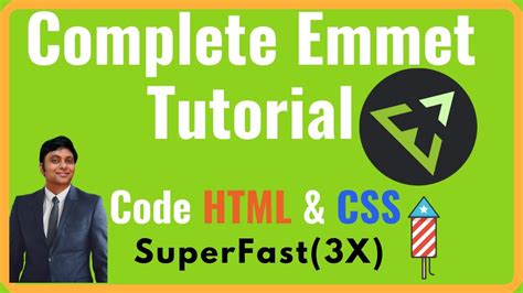 Emmet Tutorial Faster Html And Css Workflow Toolkit Youtube