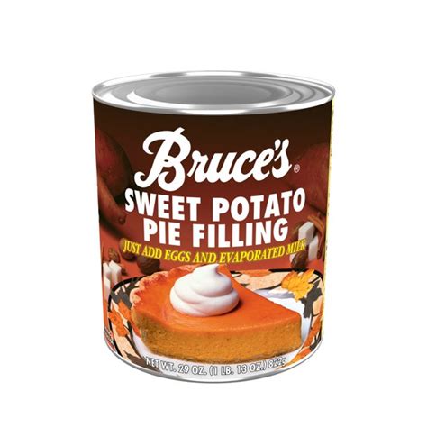 In a separate bowl, combine the flour, splenda® brown sugar blend and salt. Bruce's Yams Sweet Potato Pie Filling, 29 Oz - Walmart.com - Walmart.com
