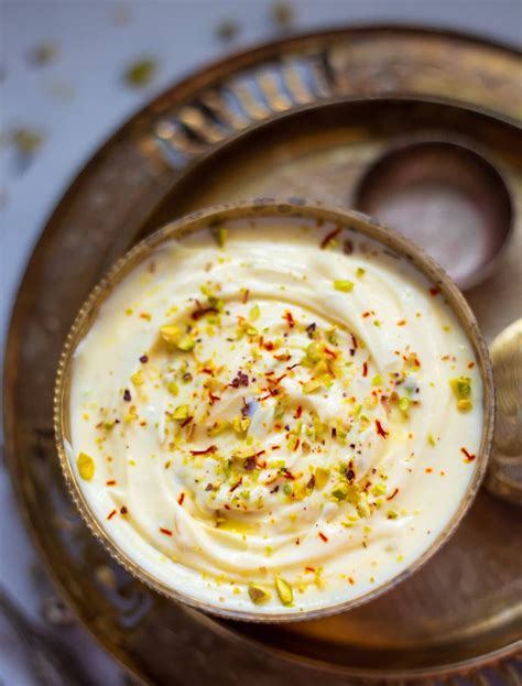 Shrikhand A Refreshing And Sweet Indian Dessert Creamy Smooth Yogurt Is