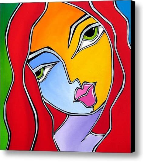 Original Abstract Art Painting Pop Art Painting Abstract Faces