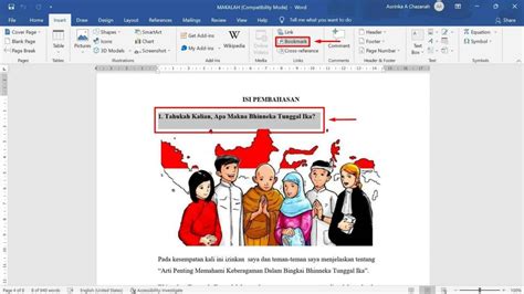 bookmark dalam bahasa indonesia