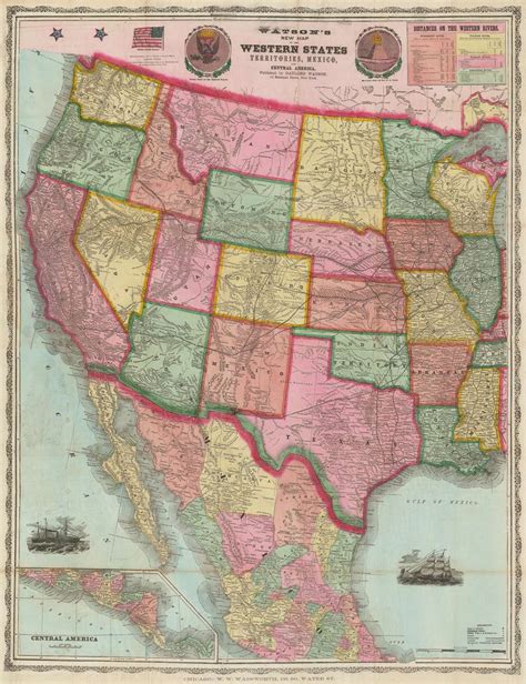 Map Of Western United States Atlanta Georgia Map