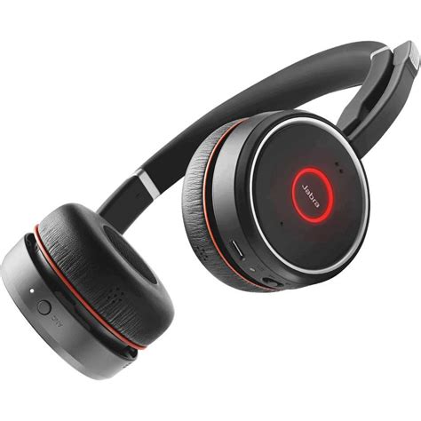 Jabra Evolve 75 Stereo MS UC Include Link 370 Wireless Headset 2