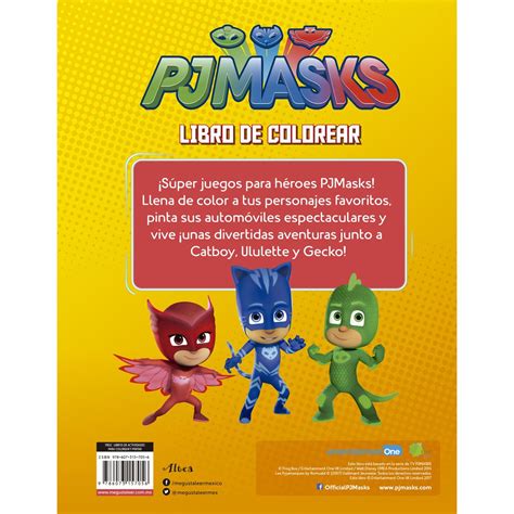 Pj Masks Libro Para Colorear