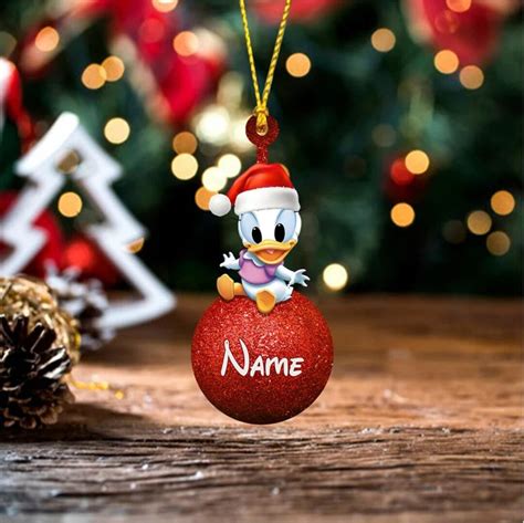 Daisy Duck Christmas Ornament Disney World Ornaments Etsy