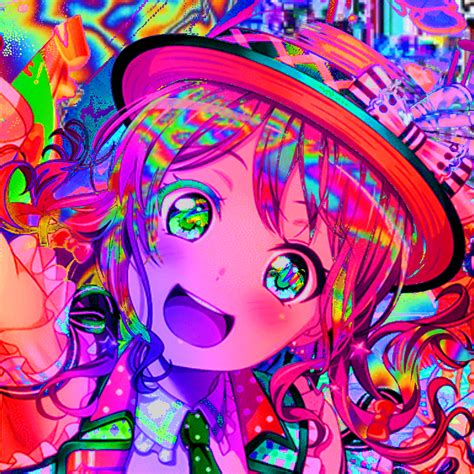 I Make Edits — Tae Hanazono Rainbowcore Icons In 2020 Anime Art Girl Rainbow Aesthetic Anime