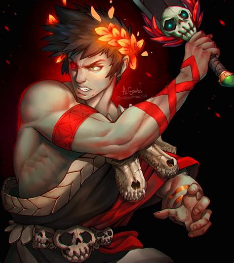 Artstation Zagreus Hades Game