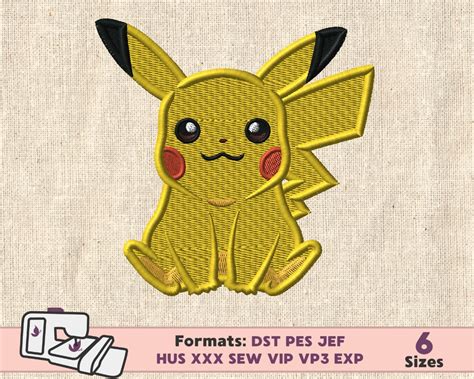 22 Designs Pikachu Sewing Pattern Hedleyaronda
