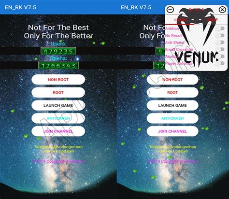Venom Hacks Apk V75 Latest Version Download For Android