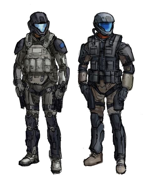 Isaac Hannaford Halo 3 Odst Iterations