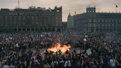 Las Mujeres De México Toman Las Calles Para Protestar Contra La Violencia The New York Times