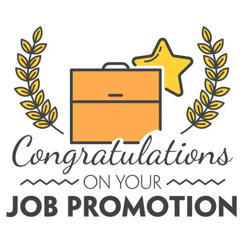 Congratulations Promotion Illustrations Royalty Free Vector Graphics