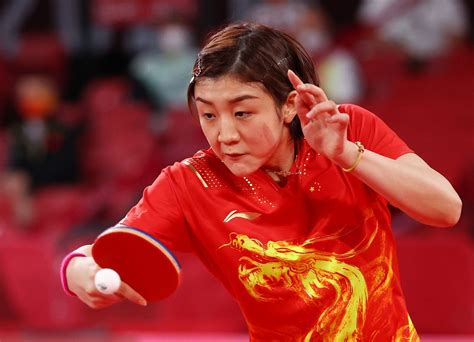 olympics table tennis china eye highest honour as women s team advance to quarter finals