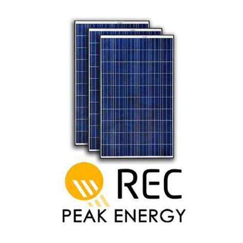 Rec Twin Peak 270w Uv Power Brisbane Solar Company