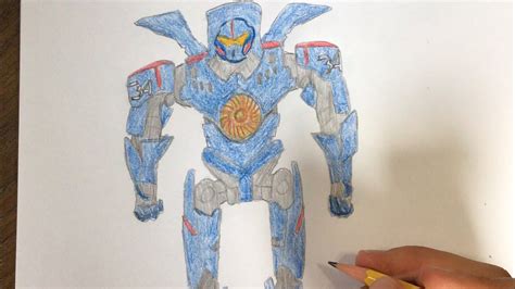 How To Draw Gipsy Pacific Rim Youtube