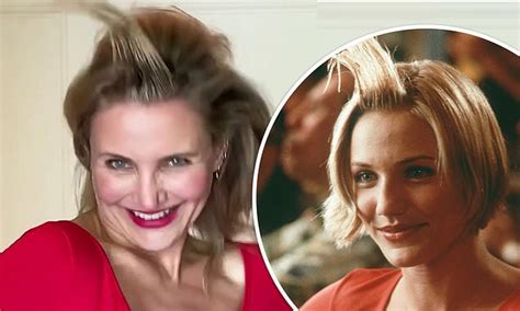 Cameron Diaz Brings Back That Hair Gel Scene In Theres Something About