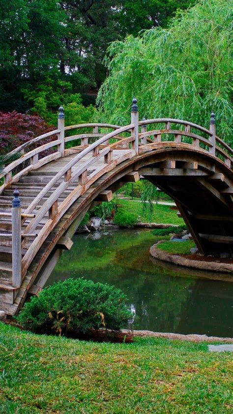 Japanese Bridge Japanese Garden Japanese Bridge Outdoor Gardens