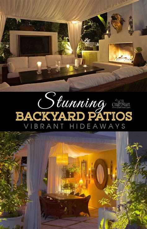 Stunning Backyard Patio Designs And Lighting Ideas Craft Mart