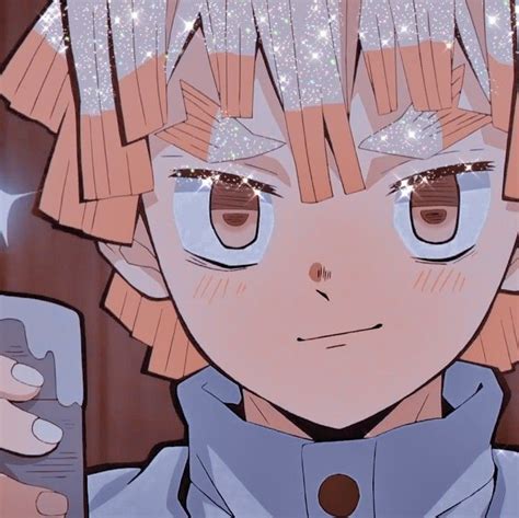 Itsu The Manga Slayer Demon Anime Cute Glitter Icons Bright