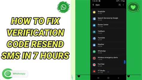 How To Fix Verification Code Resend Sms In 7 Hours On Whatsapp App