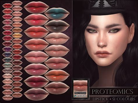 Proteomics Lipstick Found In Tsr Category Sims 4 Female Lipstick In