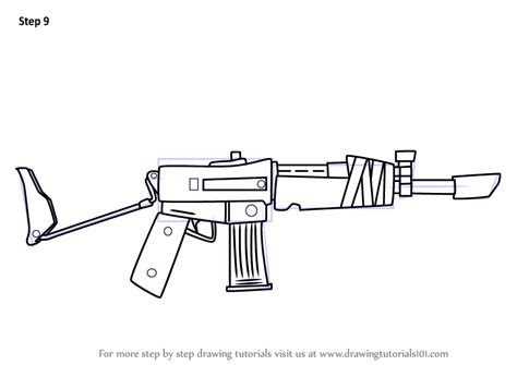 In fortnite battle royale, weapons have 5 tier of rarities. Fortnite Assault Rifle Drawing - Fortnite