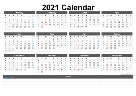 Find calendar 2021 on category printable calendars. Free Cute Printable Calendar 2021 - 21ytw91