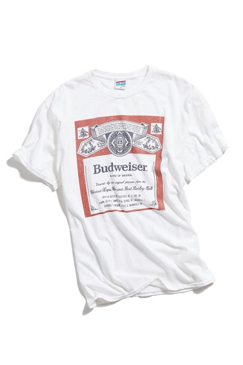 Pair this junk food tee with a cute miami dolphins hat for. Junk Food Budweiser Classic Tee | Urban Outfitters in 2020 ...
