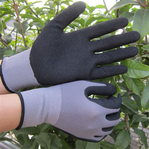 15 Gauge Sandy Version Nitrile Coated Gloves The Best Glove Manufacturer