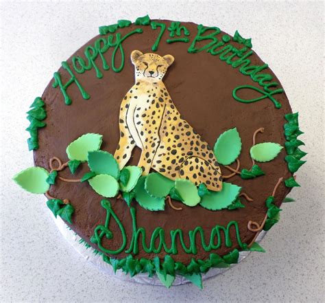 Nutphree's Bakery | Cheetah birthday, Cheetah birthday cakes, Cheetah birthday party