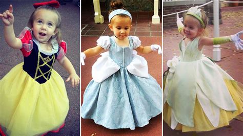 Florida Mom Creates Incredible Disney Themed Costumes For Daughter To Wear At Walt Disney World
