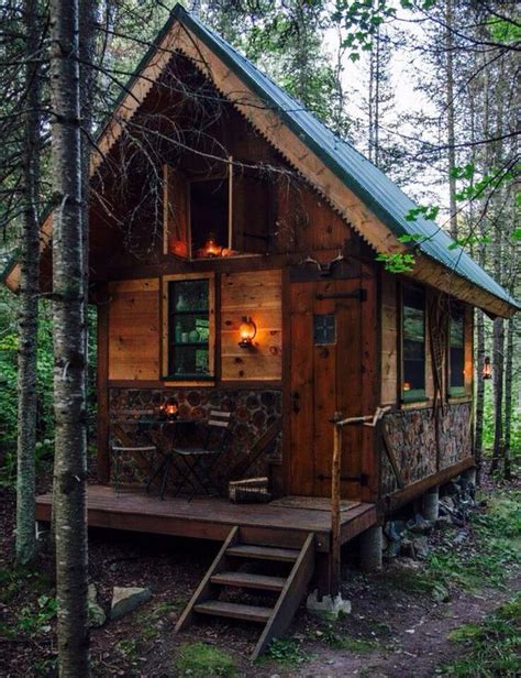10 Tiny Cabins That Will Make You Want To Live Small Rustic Cabin