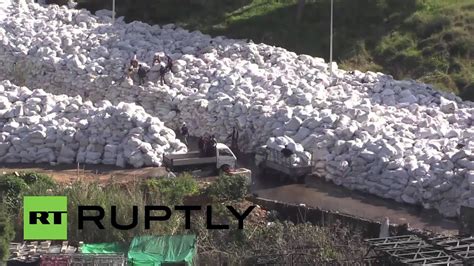 Lebanon River Of Trash Threatens To Engulf Beirut Suburb Youtube
