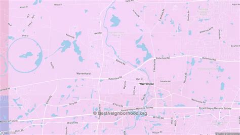 Warrenville Il Political Map Democrat And Republican Areas In