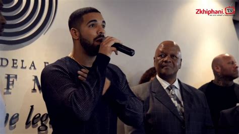 Drake Visits Nelson Mandela Foundation Youtube