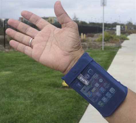 Freedom, running and my music. Phubby Wrist Cell Phone Holder Will Be Demonstrated At La ...