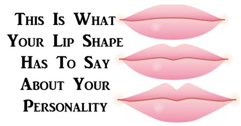 This Is What Your Lip Shape Has To Say About Your Personality David